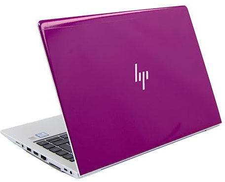 HEWLETT PACKARD HP Laptop 14 Zoll, Notebook 14 Zoll, EliteBook 840 G5, i5-8250U, 16GB RAM DDR4, 512GB SSD, QWERTZ Tastatur beleuchtet, Laptop Windows 11, 2 Jahre Garantie (Renewed) (Plum Violet)