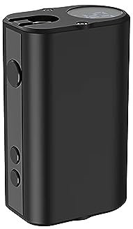 Mini iStick 20w Mod for Eleaf, Adjustable Voltage, Upgraded with USB-C Charging, TVDC, 2ml Cartridge Capacity, No Nicotine (Black)