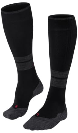 FALKE Damen TK Compression Wandersocken atmungsaktive schnelltrocknende klimaregulierende geruchshemmende Wolle Funktionsmaterial mittlere Polsterung Kompression stabilisierend antiblasen 1 Paar