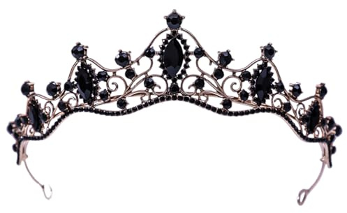ZOOMPIL Mädchen Kristall Tiara Krone, Mädchen Diadem Hochzeit Prinzessin Krone für Geburtstag Hochzeit Festzug Abschlussball Party