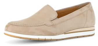 Gabor Damen Slipper, Frauen Slip On,Wechselfußbett,Moderate Mehrweite (G),Slip-ons,Mokassins,Halbschuhe,Slides,Loafer,Silk,40 EU / 6.5 UK
