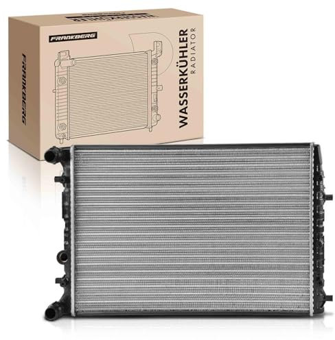 Frankberg Kühler Wasserkühler Kompatibel mit Ibiza III 6L1 2002-2009 Fabia I 6Y2 1999-2008 Fabia II 542 2006-2014 Polo 9A 9N 2001-2009 Roomster 5J 2006-2015 Replace# 6Q0121253L