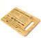 Premium Bamboo Chopping Board 31x22cm - Eco-Friendly Cutting Board for Meat, Veg, Cheese & Bread - Thoughtful Mother's Day/Birthday Gift for Mum - Unique Kitchen Gift from Daughter, Son or Family