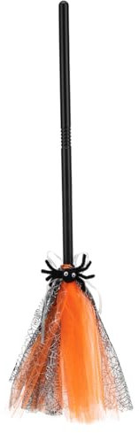 LALADEFIEE Halloween Besen Spielzeug Für Kinder Cosplay Zubehör Kleine Hexenbesen Requisite Perfekte Halloween Deko Für Kostümpartys Und Rollenspiele