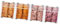 harayaa 4 pièces Nail Art feuille flocons manucure breloques décorations irrégulières pour femmes filles bricolage 3D feuille d'ongle paillettes paillettes, or Rose