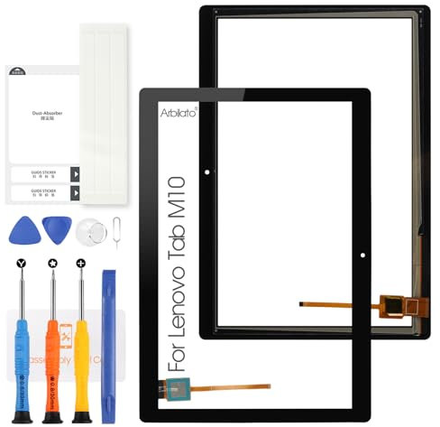 Arbilato Touch Screen for Lenovo Tab M10 TB-X505, Digitizer Touchscreen Glass Panel with Repair Tools,TB-X505F TB-X505X TB-X505L (Not LCD Display,10.1 inch)