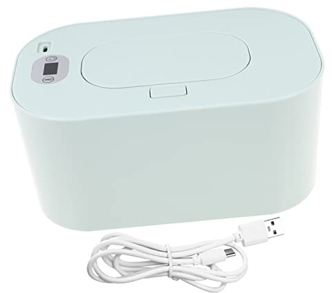 Zerodeko Tragbarer Feuchttuchwärmer für Babys mit USB aus Abs und Pp Material Wärmt Wischtücher Schnell für Zuhause und Autogebrauch