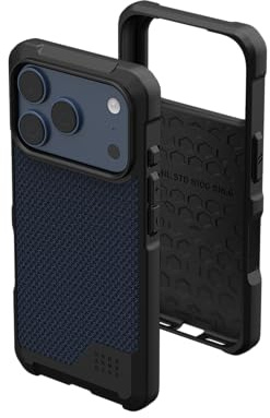 URBAN ARMOR GEAR Metropolis LT MS iPhone 18 Pro / 17 Pro Hülle | Passgenau | 5,4m Fallschutz| Magnetmodul | Erhöhte Ränder | Alle Ports erreichbar | Wabenstruktur für extra Stabilität