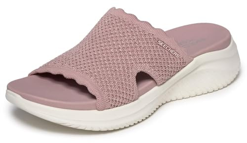 Skechers Women's Ultra Flex 3.0 Sandal Bring It!Flat Sandal
