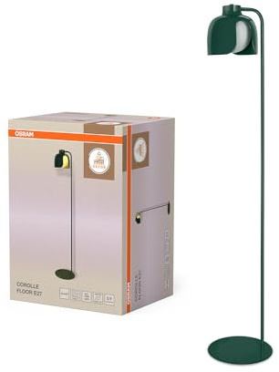 Osram Decor Corolle Floor Stehleuchte E27 Grün Metall Glas | Decor Corolle, Ambient Mood Light, Grün, 270 mm dia, 1-Pack
