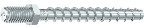 Multi Monti 48666 10x 85 verzinkt HECO-MM Plus-ST Stockanker Stahl blau