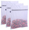 Kimmama Sacs à linge en filet pour laver les délicats, en tissu en maille, de grande taille, lot de 3.