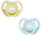 Tommee Tippee Ultra-Light Silicone Soother, Symmetrical Orthodontic Design, BPA-Free, One-Piece Design, 6-18m, Pack of 2 Dummies