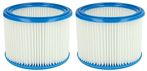 vhbw Filterset 2x Faltenfilter kompatibel mit Stihl SE 60 E, SE 61, SE-62, SE 85 C, SE 90 Nass- und Trockensauger - Filter, Patronenfilter