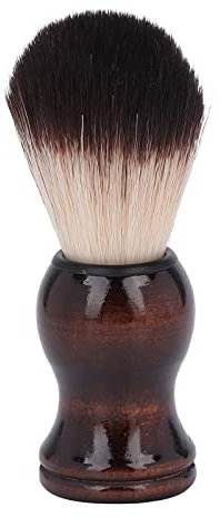 Weichhaar-Rasierpinsel, Friseur-Rasierschaumpinsel mit Holzgriff, Bartrasur-Reinigungsbürste, Herren-Rasierpinsel für Friseursalon und Zuhause