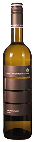 Weingut Christian Bamberger 2021 Grauburgunder trocken(40) Deutscher Qualitätswein 0.75 Liter