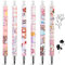 OFFCUP Tintenlose Bleistifte Ewig, 6 Stück Bleistifte Set, Druckbleistift, Süße Cartoon Schale, Wiederverwendbarer Bleistift, für Kinder Erwachsene Studenten(Rosa Bär)