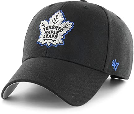 '47 Toronto Maple Leafs Black NHL Metallic Most Value P. Snapback Cap - One-Size
