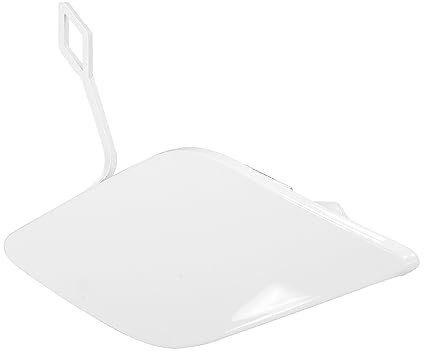 A ABSOPRO Tappo Copri Gancio Traino Auto Traino Gancio Coperchio Cappuccio per Mercedes-Benz E350, Bianco Anteriore Paraurti