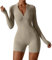 Adigau Damen Yoga Training Romper Jumpsuits Anzug, Sport, Fahrrad, Laufen, Fitness, Atmungsaktiv, Eng