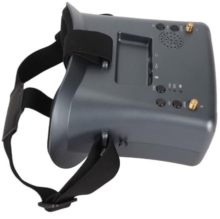 5,8 GHz FPV-Brille, RC-Video-Headset 5,8 G 40 CH HD 4,3 Zoll 16:9-Display -FPV-Brille mit DVR für FPV-Quadcopter-Drohnen