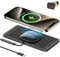 Polmxs Magnetic Wireless Car Charger, 15W Wireless Charging Pad for Magsafe Car Charger USB C Non Slip Car Phone Charging Mat for iPhone 16/15/14/13/12, Airpods (30CM Cable)