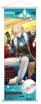 Generisch 1 x Honkai: Sternschienen-Poster, Wandbehang, geschmiedetes Stoffgemälde, Dekoration, Zimmer, Schlafzimmer für Fans (Aventurin)