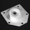 Angled Legs Fixing Plate Bracket for Solid Wood Furniture, Set of 4 with Screws