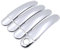 GXSAI Chrome Türgriffabdeckung Refit Auto Für Seat Für Ibiza MK4 6J 6P 2009 2010 2011 2012 2013 2014 2015 2016 Aufkleber Dekoration Zubehör Türgriff Abdeckung(Handle 1 Keyhole)