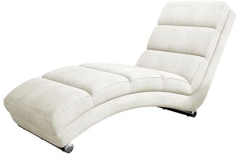 Mirjan24 Relaxliege Holiday Loungesessel Liegesessel Polstersessel Farbauswahl Relaxsessel Modern Wohnmöbel (Flow 06)