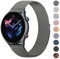 Oumida Armband für Amazfit GTR 3 46mm Armband/GTR 3 Pro/GTR 4 / GTR 2 Armbänder für Herren Damen, Integriertes Metall Uhrenarmband, Edelstahl Magnet Ersatzarmband für Amazfit Balance 46mm