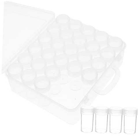 WEKADRIN Storage Organizer Box Compartment Gardening Supplies Container for Flower and Vegetable Seeds Lightweight and Portable Design for and Organization