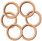 Juntas tóricas de caucho fluorado, O-Ringe aus Fluorkautschuk (FKM Viton), 10er-Pack (16-29) mm Innendurchmesser x (22-35) mm Außendurchmesser x 3 mm Breite(16 mm x 22 mm x 3 mm)