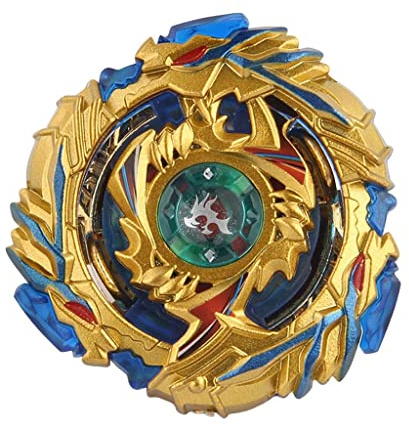 DRAIN FAFNIR 8 Nt B-79 Metal Burst Top Assembly for Beyblade 4D Fight Series, Gold Edition Gyro Toy Set with Instructions
