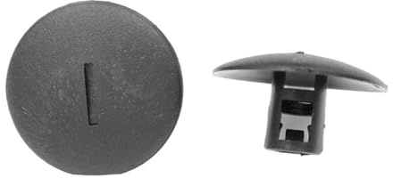 lxzgwvm Lot de 20 clips fixation en plastique for tapis voiture rayés, for Peugeot 408, 307, 206 Citroën C5, C2 Renault Trafic Fixations et clips automobiles