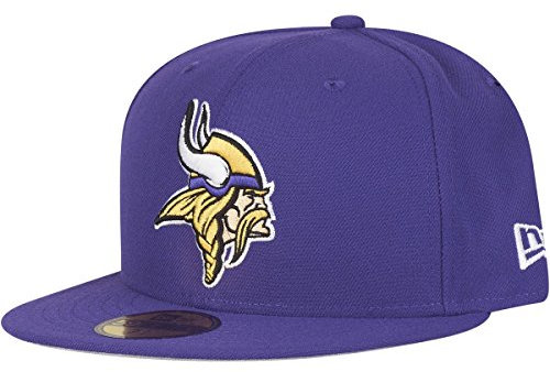 New Era 59Fifty Cap - NFL ON Field Minnesota Vikings lila, Gr. 7 5/8