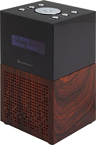 Soundmaster UR210BR DAB UKW Radiowecker Dualalarm Sleep Snooze USB-Ladebuchse