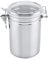 Edelstahl Kaffeedose,ASHATA Vorratsdose Kaffeebehälter Vorratsbox Frischhaltedose Box,Edelstahl Kaffeedose Luftdicht Lebensmittel Lagerung Container mit Deckel für Kaffeebohne Kaffeepulver(XL(1900ml))