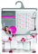 Douceur d'Intérieur Kleine Blume Paar, Voile, weiß/rot, 2 x 60 x 90 cm