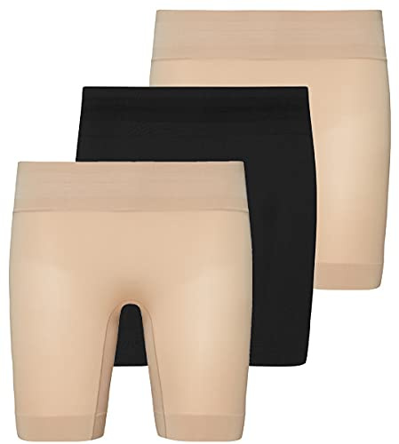Jockey Damen Skimmies Cooling Slipshort - 3 Pack, Black/Light/Black, L