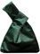 YuuTbiu Damen-Handtasche, eleganter Stil, Samt, tragbare börse, einfarbig, Knoten-Tasche, Geschenk für Frauen, grün