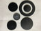 Homely R SERIE 6 piattelli smaltati OPACHI per 5 fuochi COMPATIBILI CON ALCUNI MODELLI FRANKE ARISTON GLEM GAS e varie MARCHE (made in italy) di piani verifica misure in descrizione.