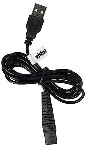 vhbw Ladekabel kompatibel mit Braun Series 1 FreeControl 170, 180, 190, 1715, 1775, 170s-1 Rasierer - Netzkabel, 120 cm