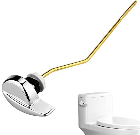 TOTO - Kit de piezas de repuesto para manija de inodoro, mango de descarga de inodoro de montaje lateral, universal TOTO THU068#CP Trip Lvr para St743S, manija de palanca de tanque para tanque de