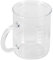 Caffeine Beaker Mug 16 Oz Caffeine Molecule Mug Borosilicate Glass Cup with Handle for Coffee Latte Tea