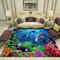 Bunte Unterwasserwelt Teppich Kinderteppich Wohnzimmerteppich Schlafzimmerteppich 3D-Gedruckter Superweicher Flanellteppich 19,6 X 31,5 Zoll - Polyester-Soft-Touch,Leicht Zu Reini -5Y2L+E3M