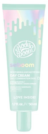 Bielenda Body Boom Seboom Feuchtigkeitsspendende und mattierende Tagescreme für das Gesicht, 50 ml