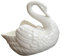 BESPORTBLE 1stk Kleiner Schwan Blumentopf Muschel Schmuckschale Mini Blumentöpfe Kaktus Topf Coconut Girl Startseite Kräutertopf Pflanzschale Weiß Keramik Pflanze Hydroponik