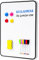Magnetisches Whiteboard A3, 40x30cm Trocken Abwischbar Magnettafel Doppelseitiges mit Trocken abwischbare Stifte für Kinder, Schüler, Klassenzimmer, Schulmaterial, Lernen, Schreiben