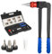 HeSun Auto-Spin Pex-A Erweiterungswerkzeug-Set mit 1/2 Zoll, 3/4 Zoll und 1 Zoll Erweiterungskopf, PEX Expander Kit erfüllt ASTM F1960 Standard